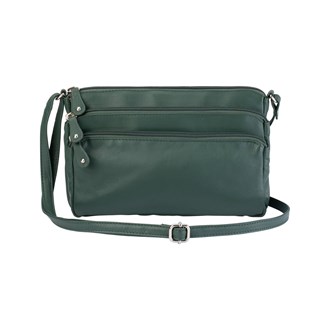 Cross Body / Sling Bag - 12-221 Bottle Green