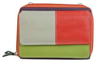 Mega Wallet / Phone Bag - 15-012 OrangeMulti