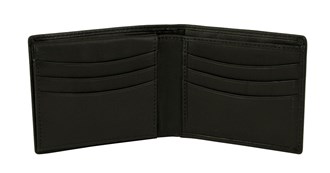 Bifold mens wallet - 16-013 Black