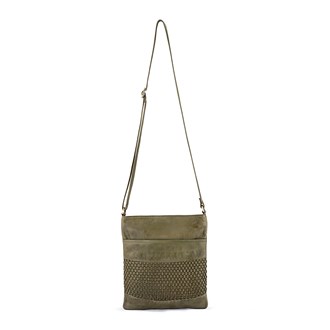 Weaved crossbody bag - 18-0010NW Olive 