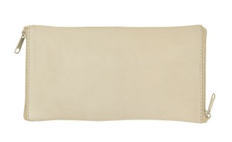 Double Sided Spectacle Case with Rear Zip - 2020 Bone