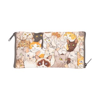 Double Sided Spectacle Case with Rear Zip - 2020 Cat