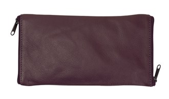 Double Sided Spectacle Case with Rear Zip - 2020 Purple 