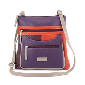 21-0023 PurpleMulti - Shoulder Bag