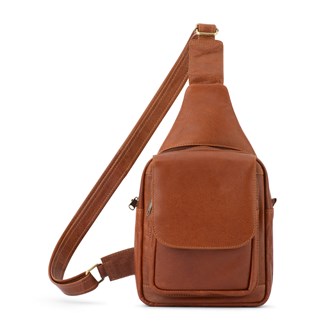 23-0010BFK Cognac - Body Bag 