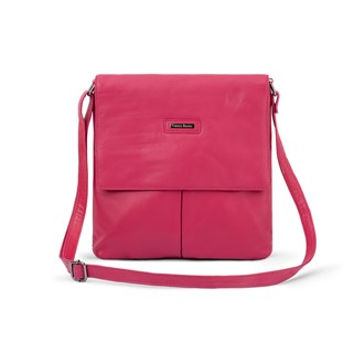 Flap Over Crossbody - 24-0011 Hopbush Pink 