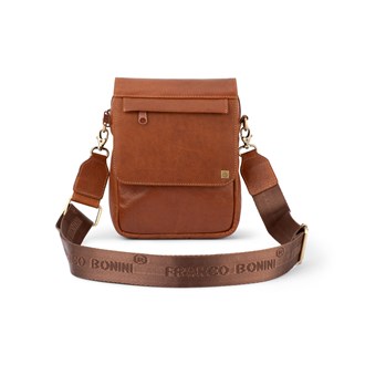 24-007BFK Cognac Small Crossbody Bag