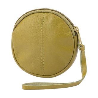 25-002Lime - Round Coin Pouch