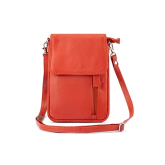 Flap Over Phone Bag - 7020 Orange