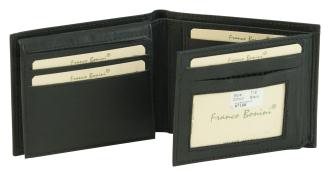 16 Card Mens Wallet - 718 Black